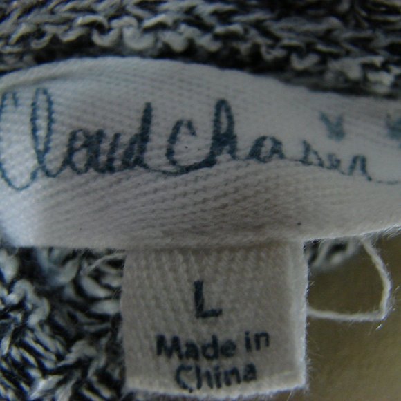 Black Ash Corset Sleeve Sweater Scoop Bottom - Picture 13 of 16